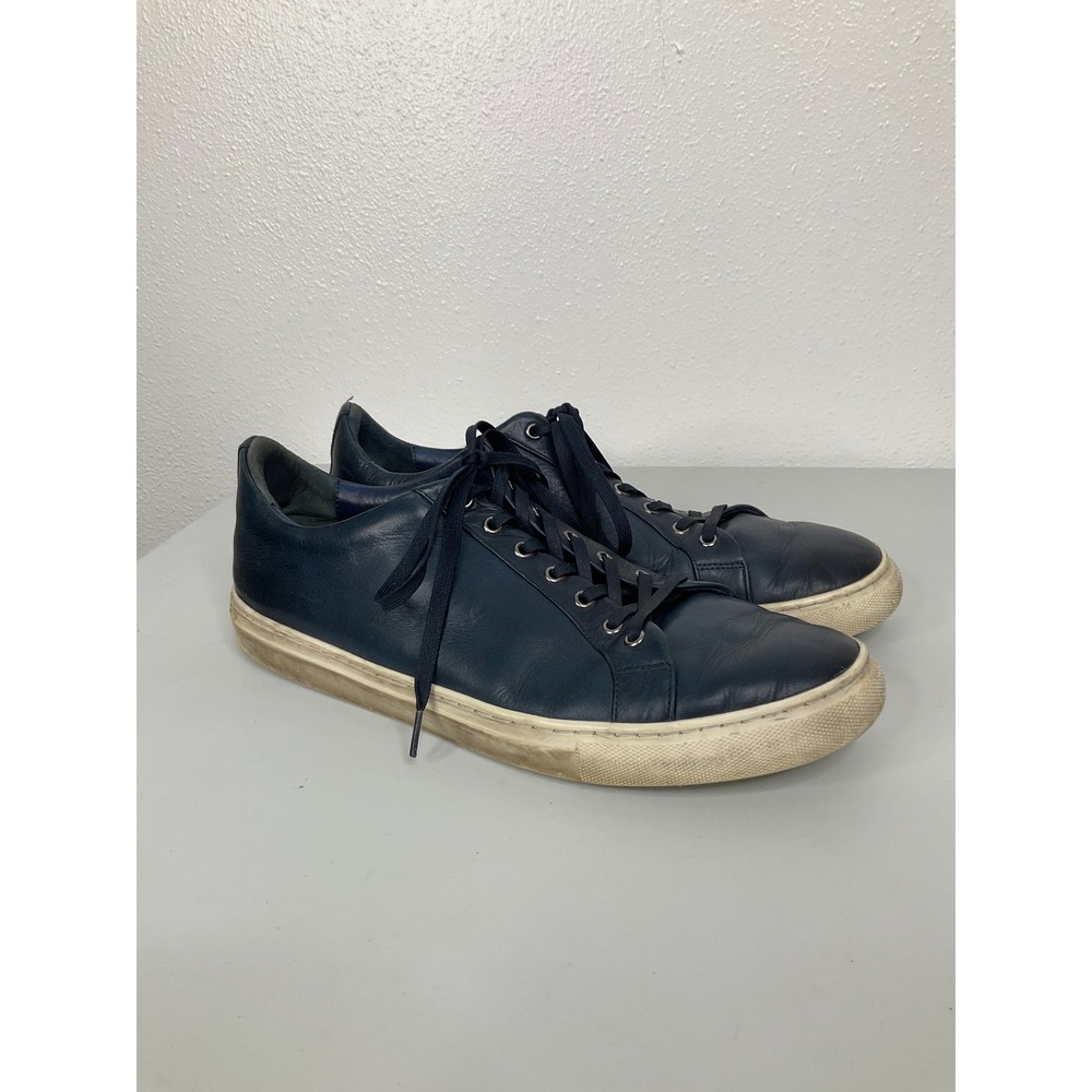 Thursday Boot Co Premier Low Top Navy Blue Leather Sneakers Mens 13‎ Everyday